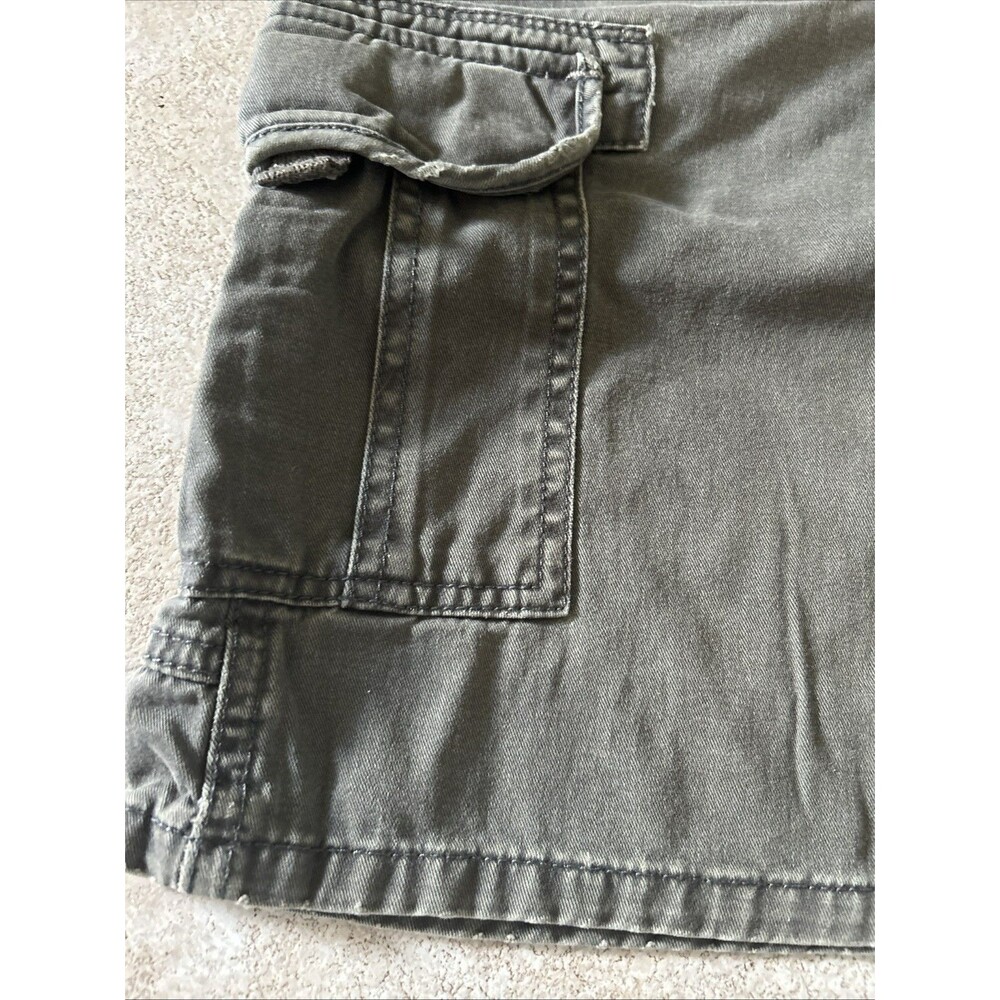 Wrangler Cargo Shorts Boys Size 12 Green adjustable waist - Picture 7 of 8